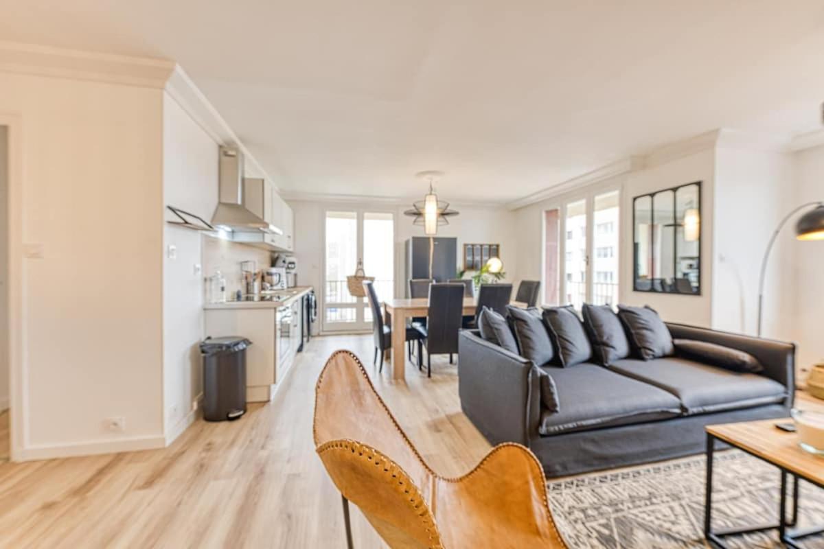 Magnificent Apartment, 4 Bedrooms, Fiber Wifi Grenoble Ngoại thất bức ảnh